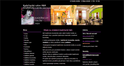 Desktop Screenshot of aasalon.cz